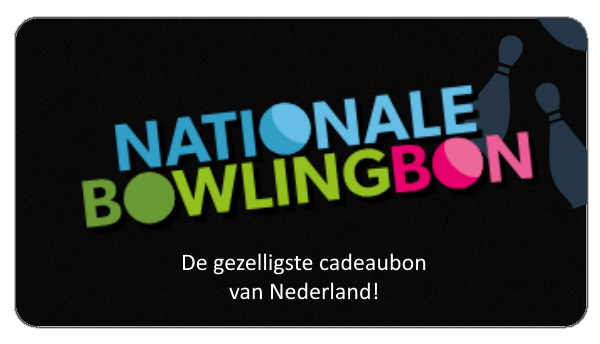 de nationale bowling bon kaart